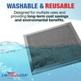 thumbnail image 4 of LifeSupplyUSA 16x16x1 Electrostatic Air Filter, MERV 8, Washable, Reusable Furnace AC/HVAC Filter, Energy Saving, Easy to Clean, Long-Lasting, 4 of 5