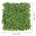 thumbnail image 2 of HONMEET Grass Wall Artificial Greenery Mat For Outdoor Use Privacy Screen 1Pack, 2 of 6