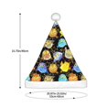 thumbnail image 3 of Fuzoiu Cartoon Bird Owl Print Santa Hat Christmas Hat for Adults,Santa Hats with Pompom, Unisex Xmas Holiday Hat for Christmas New Year Festive Party Supplies, 3 of 6