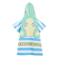 thumbnail image 2 of Uccdo Kids Cartoon Print Wearable Bath Towel Toddler Hooded Beach Cloak Poncho Towel 1-5T, 2 of 6