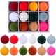 thumbnail image 2 of Bolas Navidad Decorativas 12 Piezas 2 4 Pulgadas Terciopelo, 2 of 9