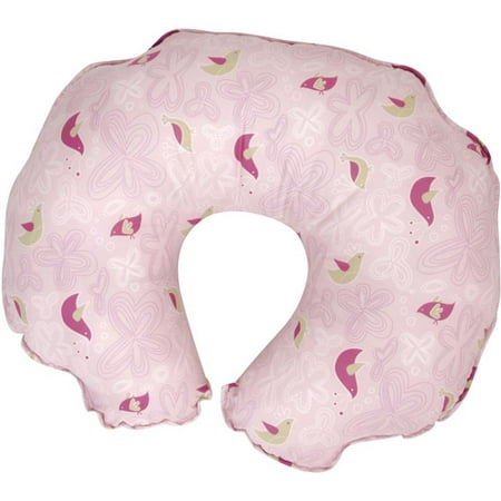 Leachco- Cuddle-U Basic Nursing Pillow and More, Skybirds Pink