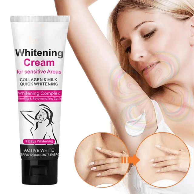 Crema Blanqueadora Axilas Con Leche Colágeno Aichun Beauty