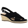 thumbnail image 1 of Bella Vita Nadette II Espadrille Wedge Sling Back Sandals (Women), 1 of 6