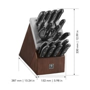 J.A. Henckels International Definition 20-pc Self-Sharpening Block Set