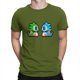 thumbnail image 1 of Camiseta Boobbins para hombre, estilo vintage de algodón con burbujas, cuello redondo, manga corta, ropa de verano, 1 of 7