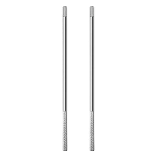 2 Varillas de Bobinado de Resorte de Torsión para Puerta de Garaje de 17,5 Pulgadas de Largo, de Acero Inoxidable