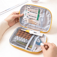 thumbnail image 2 of Travel Medicine Bag Pill Storage Pouch Outdoor Essentials Emergency Survival Bag Mini First-aid Kit Portable Home Storage Bag, 2 of 6