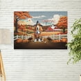thumbnail image 2 of Thanksgiving Basset Hound Pilgrim Grateful, Thankful, Blessed Fall Welcome Horizontal Matte Canvas Poster Bassets Dog Breed Lovers Gifts Idea Wall Art Home Decor - 00021, 2 of 5