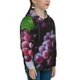 thumbnail image 3 of Kll Unisex Kids Boys Girls Hooded Pocket Pullover Hoodies-Grape, 3 of 9