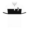 thumbnail image 3 of Men's Business Casual Polo Shirts Summer Moisture Wicking Short Sleeve Turndown Collar Shirts, 3 of 4