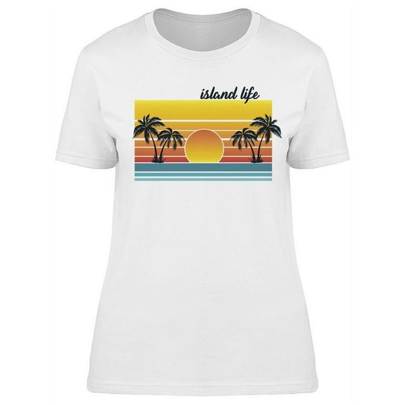 Island Life Graphic Women's T-shirt