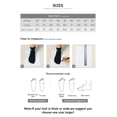 thumbnail image 5 of Botines de nieve XDSDGY para mujer, forrados de piel, impermeables, negros 10.5, 5 of 5