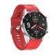 thumbnail image 1 of Microwear Reloj Bluetooth Impermeable Heatrate Reloj inteligente Podómetro Presión arterial Oxígeno Reloj de pulsera, Rojo, Silicona AweSitey EL001215-04B, 1 of 2