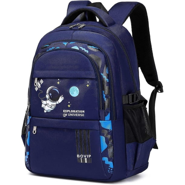 Kids Backpack Cute Lightweight Preschool Backpack for Toddler, Boys, Girls, Dark Blue