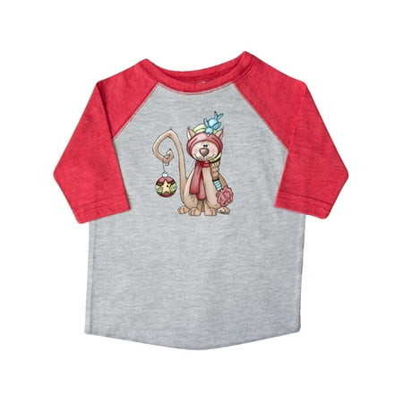 

Inktastic Christmas Kitty Cat Gift Toddler Boy or Toddler Girl T-Shirt