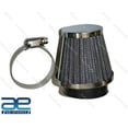 thumbnail image 3 of Motorcycle Funnel Air Intake Filter Cleaner Gauze Clamp 46mm for ATV Scooter, 3 of 5
