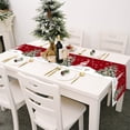 thumbnail image 4 of Mesa De Gnomos Navideños, Mantel De Algodón Y Lino A Rayas Enano, Decoración Navideña Para Mesa De Comedor Y Mesa De Café matsuzay HA042038-10, 4 of 6