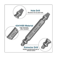 thumbnail image 4 of Screw Remover Set, 6Pcs Screw Remover with Magnetic Bit Holder, Broken Screw Remover, Broken Screws, 4 of 6