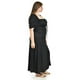 thumbnail image 2 of Vestido largo estilo campesino Roman Fashion /Tallas Extras, 4356 (Negro) negro 40, 2 of 6