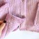 thumbnail image 5 of Pijama de manga larga para mujer, de invierno, de color liso, de franela gruesa con forro polar añadido, de manga larga, cálido, para el hogar, de poliéster., 5 of 9