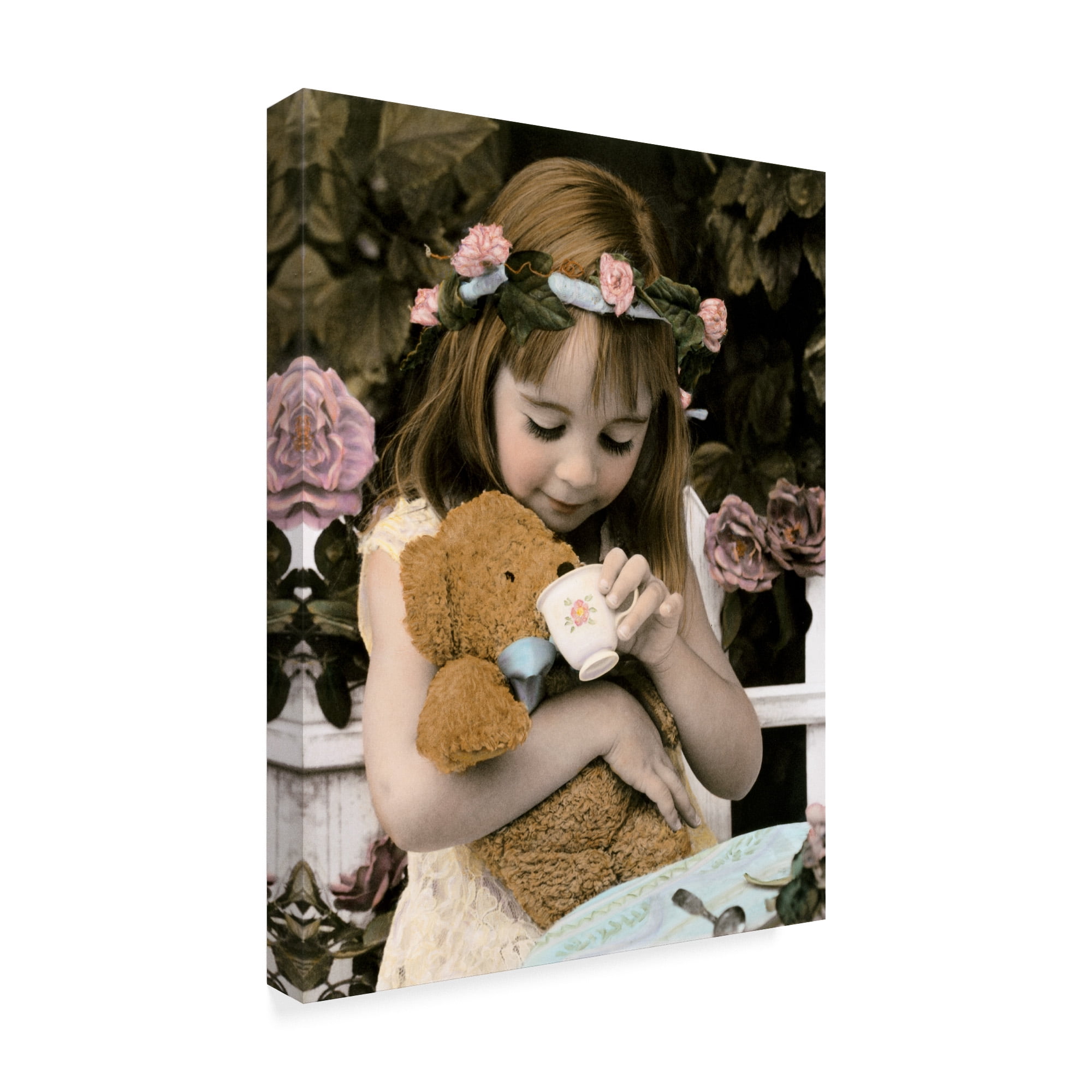 Trademark Fine Art 'Easy Does It' Canvas Art by Sharon Forbes