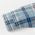 thumbnail image 6 of Paokuoon Kids Boys Shirt Casual Wear Long Sleeve Button Toddler Down Plaid Cotton Blouse with Pockets Dress Shirt for 2-7 Years, 6 of 9