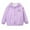 Purple, variant on CYRBOKO Girls Hooded Jeckets, Lightweight Lightweight Long Sleeve Zip up Fall Outerwear Purple Size 7-8 T