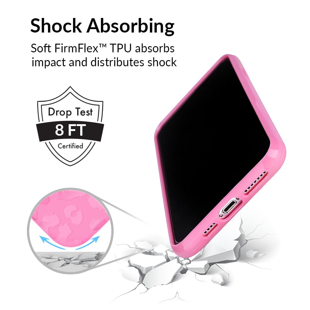 Velvet Caviar iPhone 11 Case - Cute Protective Phone Cases for Women - Hot Pink Leopard