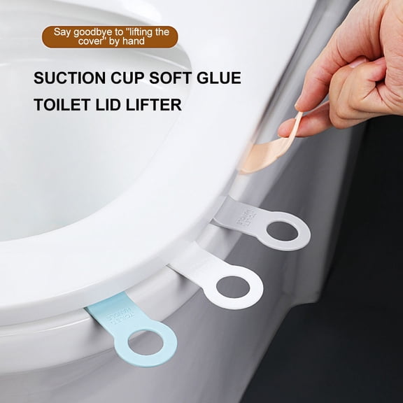 HONMEET Toilet Lid Handles Made from High-Grade Material, Compatible with Most Standard Toilet Covers