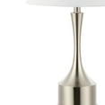 thumbnail image 5 of JONATHAN Y Cooper 26" Classic French Country Iron LED Table Lamp with USB Charging Port, Nickel (Set of 2), JYL4045B-SET2, 5 of 6