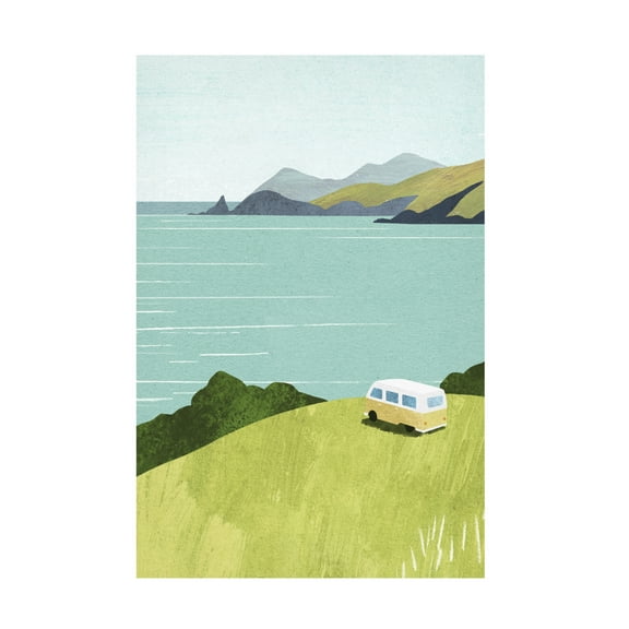 Trademark Fine Art longwayhome Van Life Canvas Wall Art