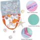 thumbnail image 3 of Beach Toy Mesh Beach Bag Kids Shell Collecting Bag Beach Sand Toy Totes for Holding Shells Beach Toys Sand Toys Swimming Accessories for Boys and Girl, 3 of 4