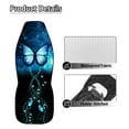 thumbnail image 5 of Yuyamidu Bling Butterfly Car Seat Covers for Front Seats Blue Bucket Seat Covers Universal Fit for SUV Truck Sedan Front Seat Cover, 2 PCS Set, 5 of 7