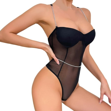 Midwennn Women s Sexy Sexy Underwear Tight Comfortable Romper Women s Lingerie Shapewear Bodysuits plus Size Stockings for Women Lingerie Petite