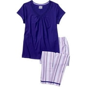 Secret Treasures - Women's Sleep Tee and Capri Pajama Pants