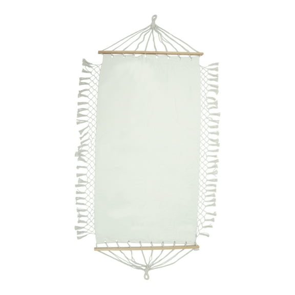 Unique Bargains 1 Pc Durable Hammock for Outdoor 78.74"x39.37" White