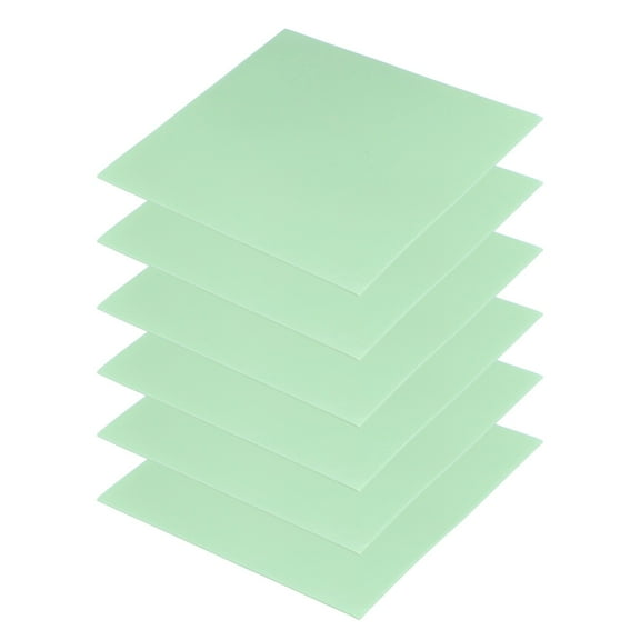 Uxcell Thermal Pads 100x100x1mm, 6 Pcs Silicone Cooling Thermal Pad for CPU GPU M.2 SSD NVMe Green