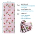 thumbnail image 2 of Pioneer Flower Floral Print Pattern Hot Yoga Mat Towel Non Slip for Hot Yoga - Quick-Drying Yoga Mat Cover with 4 Corner Pockets with Travel Bag - Hot Yoga Towel Non Slip 70"x26", 2 of 6
