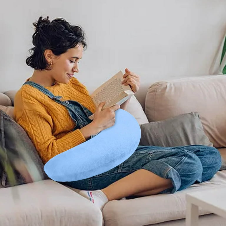 PLLFRLRT Ergonomic Neck Support Pillows Soft Cotton Waist Cushion