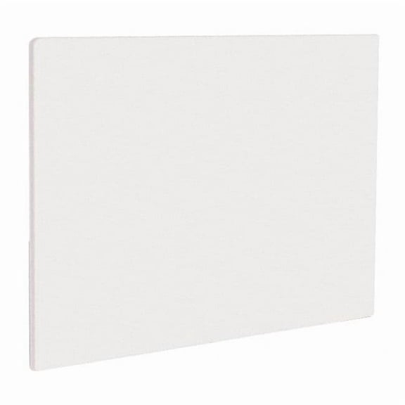 Crestware Cutting Board,20 in.L,White,Polyethylene PCB1520