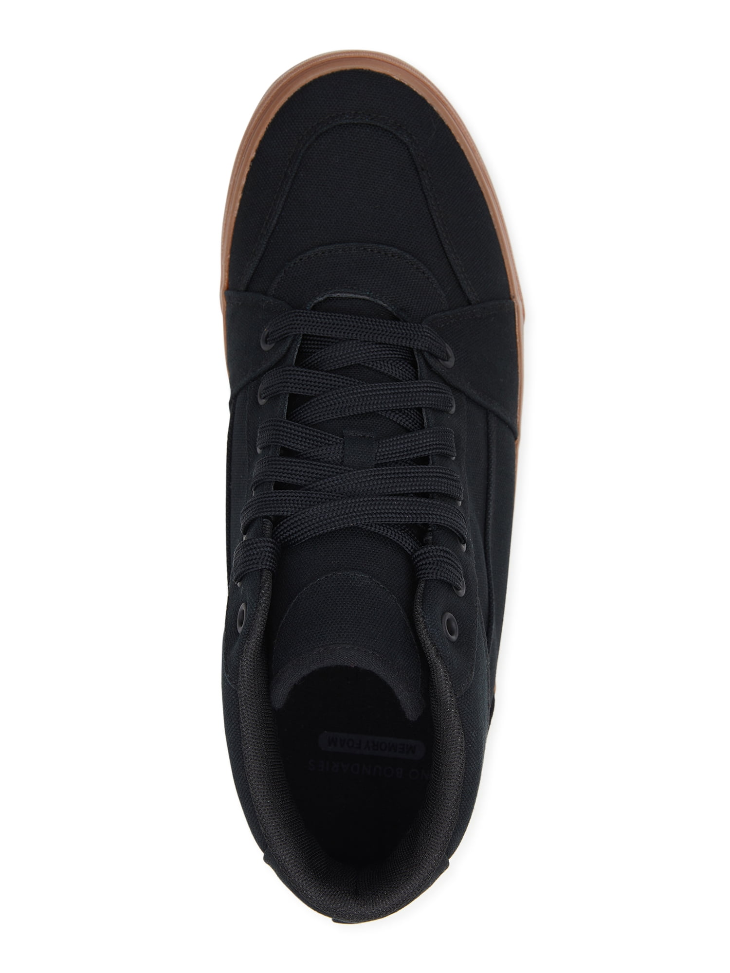 No Boundaries Men's Canvas Skate 2.0 High Top Sneakers