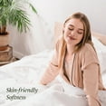 thumbnail image 5 of Ivy Union Microfiber Sheet Set - 4-Pieces - Breathable - Deep Pocket, Queen, Light Pink, 5 of 10