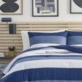 thumbnail image 4 of Nautica, Set de Edredón King 100% Microfibra, Color Azul, Wilton., 4 of 4
