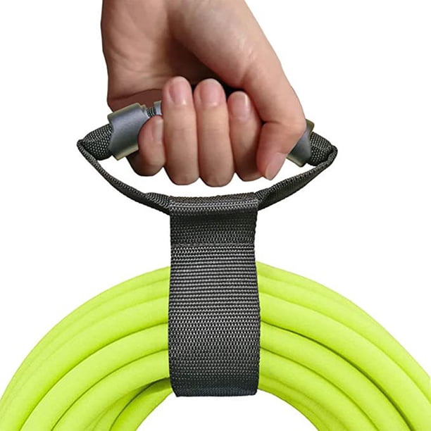 4 correas de almacenamiento portátiles de alta resistencia, gancho para cinturón, cable de extensión, soporte para manguera para piscina, bote, mangueras de jardín