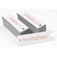 thumbnail image 3 of Inkdotpot Real Rose Gold Foil Invitation Party Tags Favor Hang Paper Tags 100 Pieces, 3 of 6