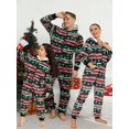 thumbnail image 2 of Pijamas de franela con capucha para niñas y niños, ropa de dormir de Navidad, suave y cálida, Onesie, Invierno, 2 of 4