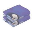 thumbnail image 2 of Penguins Set of 2 Pure Cotton Towels, 16'' x 28'', Highly Absorbent and Soft, 2 of 8