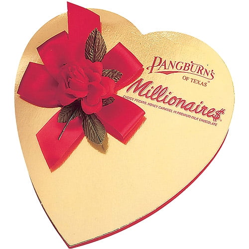 Pangburn's of Texas Millionaires Valentine Honey, Caramel, & Pecans