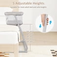 thumbnail image 2 of Mesita de noche para bebé INFANS, altura ajustable, color beige, 2 of 9